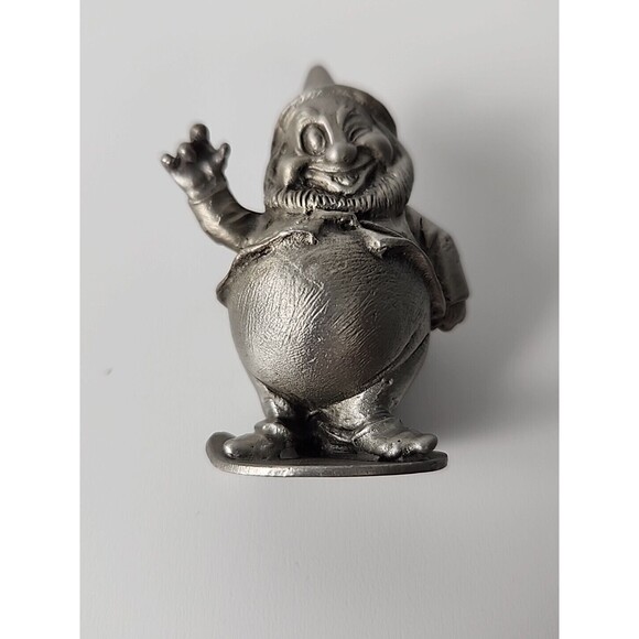 Walt Disney Hudson Pewter 2 in Happy 242 Figure Snow White and the 7 Dwarfs USA - Picture 6 of 10